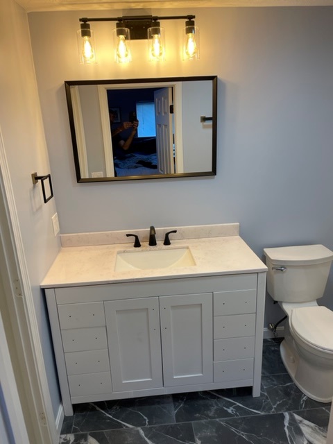 Bathroom Remodel in Merrimack, MA.