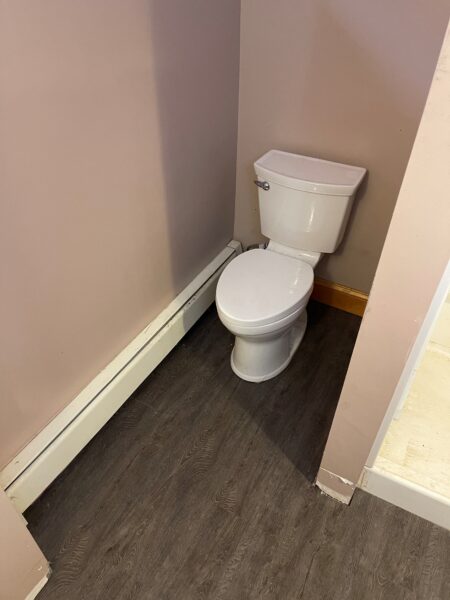 Bathroom and Flooring installation in Merrimack, MA.

