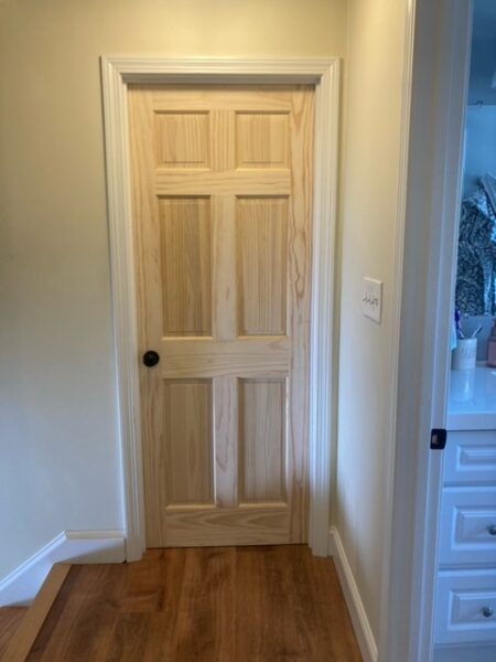 Residential Interior Door Installed in Haverhill, MA.

